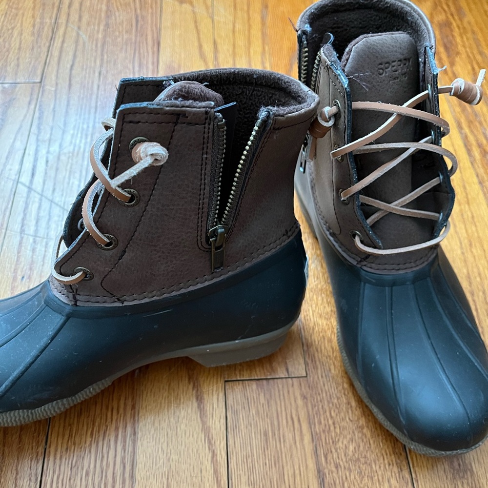 Womans Sperry Saltwater Duck Boot